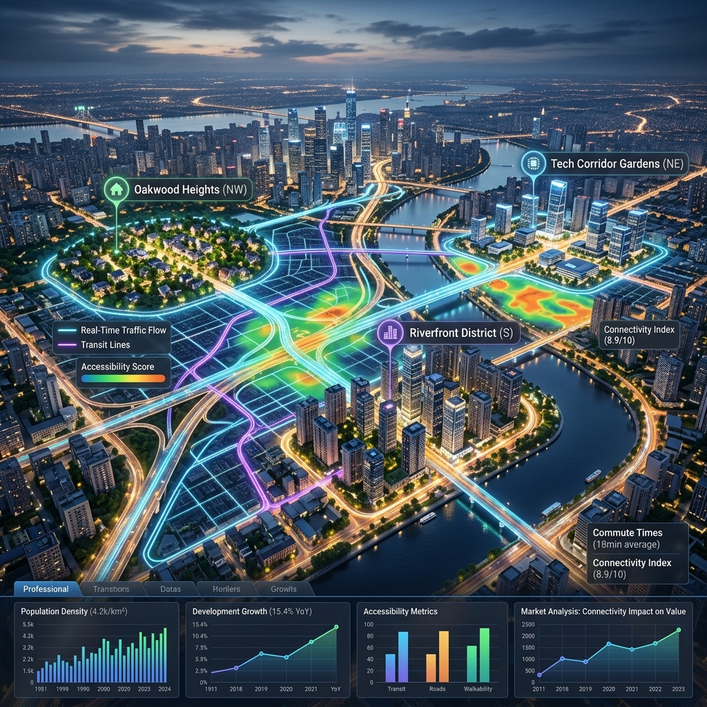 Infinity Evana Punawale location connectivity analysis